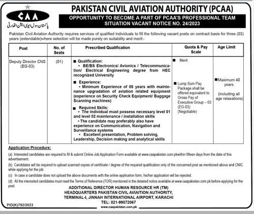 Civil Aviation Authority Online Apply Website